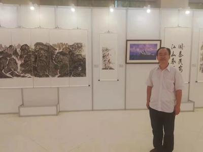 國策智庫專家李德偉參觀上海政協(xié) 觀摩領(lǐng)導(dǎo)作品，共話文化藝術(shù)交流